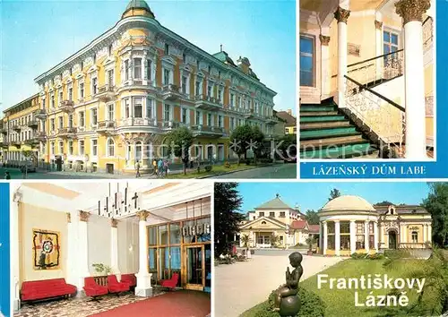 AK / Ansichtskarte Frantiskovy_Lazne Lazensky Dum Labe Frantiskovy_Lazne