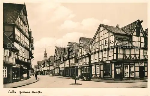 AK / Ansichtskarte Celle_Niedersachsen Zoellner Strasse Celle_Niedersachsen