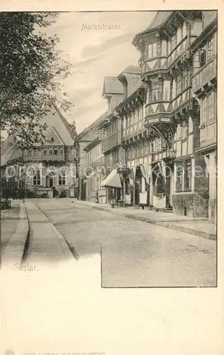 AK / Ansichtskarte Goslar Marktstrasse Goslar