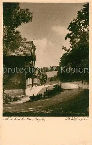 AK / Ansichtskarte Bad_Harzburg Molkenhaus Bad_Harzburg