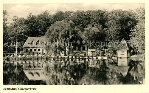 AK / Ansichtskarte Hedendorf Beckmanns Klosterkrug Hedendorf