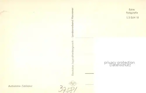 AK / Ansichtskarte Bad_Gandersheim Jugendherberge Bad_Gandersheim