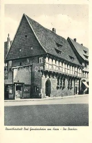 AK / Ansichtskarte Bad_Gandersheim Der Bracken Bad_Gandersheim