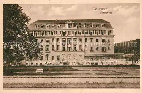 AK / Ansichtskarte Bad_Eilsen Fuerstenhof Bad_Eilsen