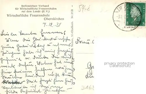 AK / Ansichtskarte Obernkirchen Blick zur Probstei Obernkirchen