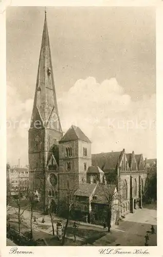 AK / Ansichtskarte Bremen UL Frauen Kirche Bremen