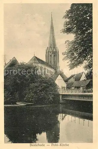 AK / Ansichtskarte Buxtehude Petri Kirche Buxtehude