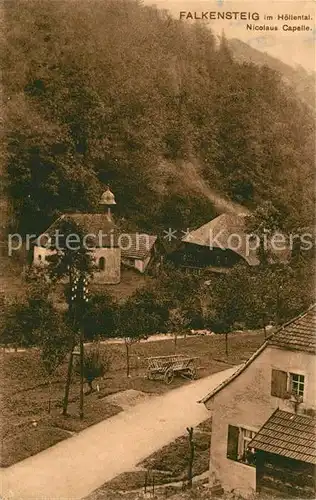 AK / Ansichtskarte Falkensteig Hoellental Nicolaus Capelle Falkensteig