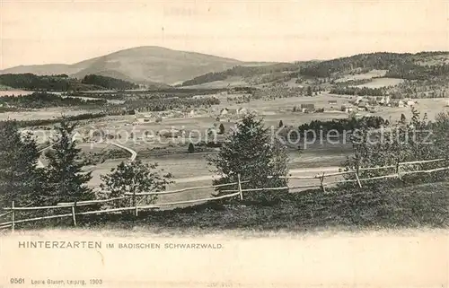 AK / Ansichtskarte Hinterzarten Panorama Hinterzarten