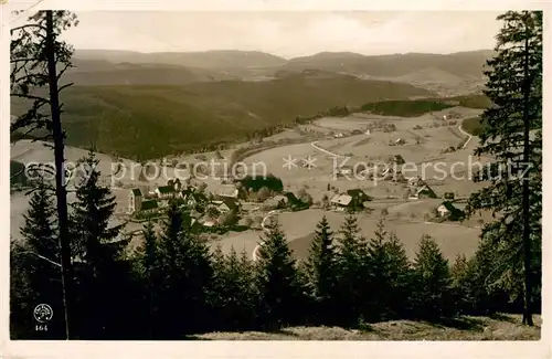 AK / Ansichtskarte Saig_Schwarzwald Panorama Saig Schwarzwald