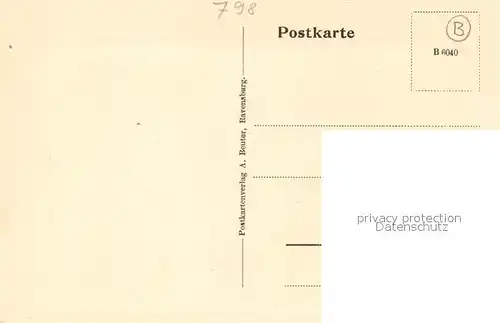AK / Ansichtskarte Ravensburg_Wuerttemberg Panorama Ravensburg Wuerttemberg