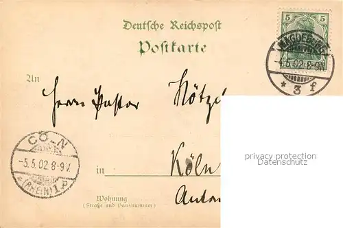 AK / Ansichtskarte Magdeburg Bismarck Denkmal Magdeburg