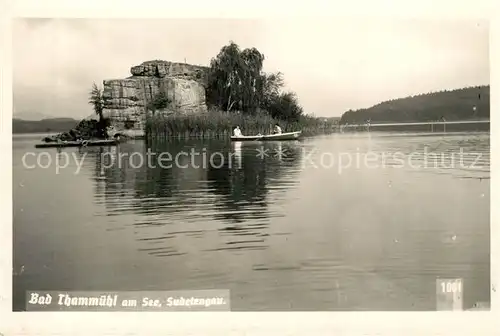 AK / Ansichtskarte Bad_Thammuehl_am_See Felspartie Bad_Thammuehl_am_See