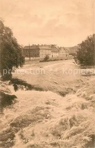 AK / Ansichtskarte Norrkoeping Jaernbrofallet Norrkoeping