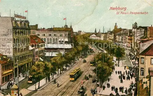 AK / Ansichtskarte St_Pauli Reeperbahn St_Pauli