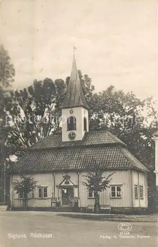 AK / Ansichtskarte Sigtuna Radhuset Sigtuna