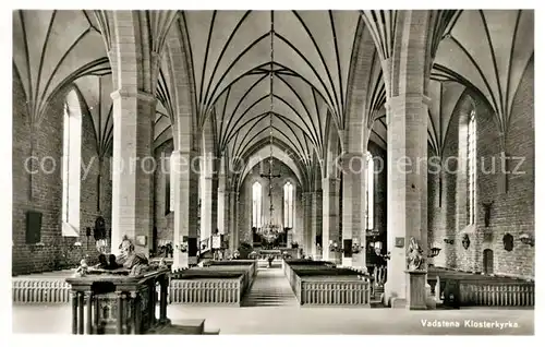 AK / Ansichtskarte Vadstena Klosterkyrka Vadstena