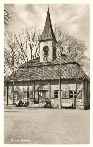 AK / Ansichtskarte Sigtuna Radhuset Sigtuna