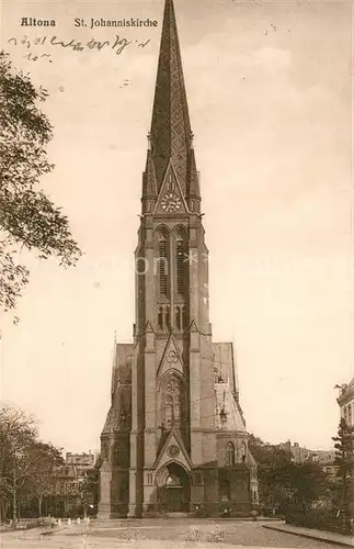 AK / Ansichtskarte Altona_Hamburg St Johanniskirche Altona Hamburg