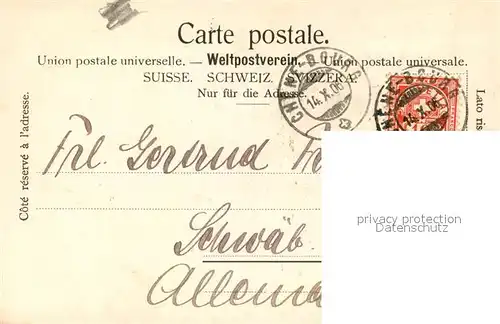 AK / Ansichtskarte Geneve_GE Monument National Geneve_GE