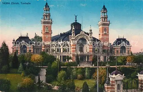 AK / Ansichtskarte Zuerich_ZH Tonhalle Zuerich_ZH