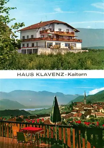 AK / Ansichtskarte Kaltern_Weinstrasse_Tirol Haus Klavenz Kaltern_Weinstrasse_Tirol