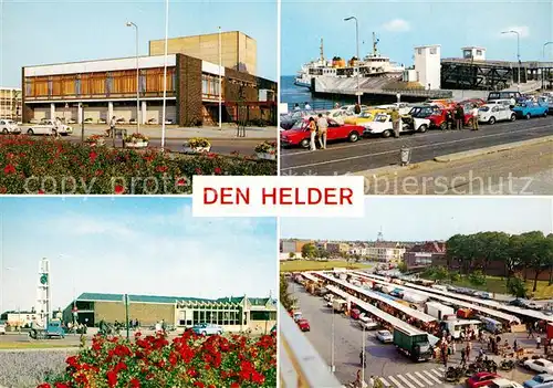 AK / Ansichtskarte Den_Helder Hafen Markt Den_Helder