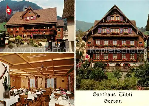 AK / Ansichtskarte Gersau_Vierwaldstaettersee Gasthaus Tuebli Gersau_Vierwaldstaettersee