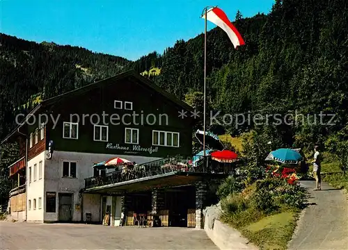 AK / Ansichtskarte Hippach Rasthaus Wasserfall  Hippach