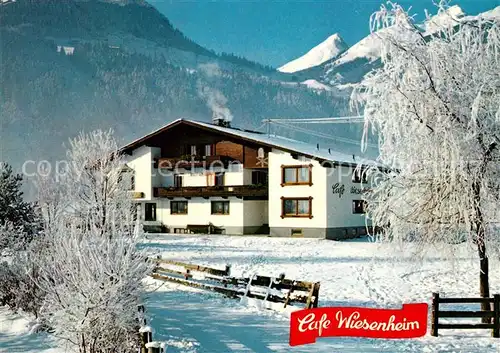 AK / Ansichtskarte Uderns Cafe Wiesenheim Uderns