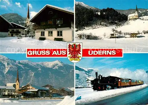 AK / Ansichtskarte Uderns Eisenbahn Uderns