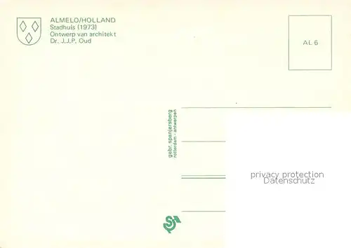 AK / Ansichtskarte Almelo Stadhuis Almelo