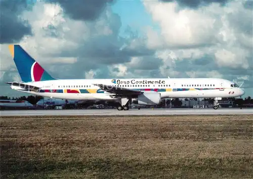AK / Ansichtskarte Flugzeuge_Zivil Aero Continente Boeing 757 28A G OOOD cn 24235 Flugzeuge Zivil