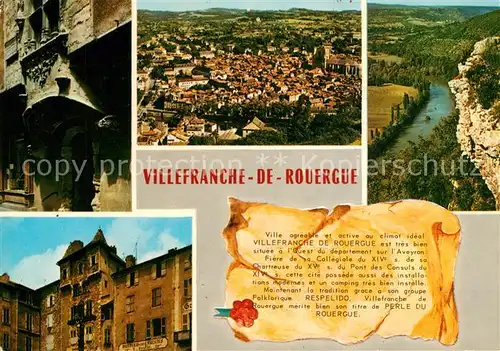 AK / Ansichtskarte Villefranche de Rouergue  Villefranche de Rouergue