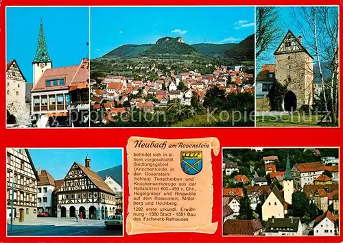 AK / Ansichtskarte Heubach_Wuerttemberg Rosenstein Heubach Wuerttemberg