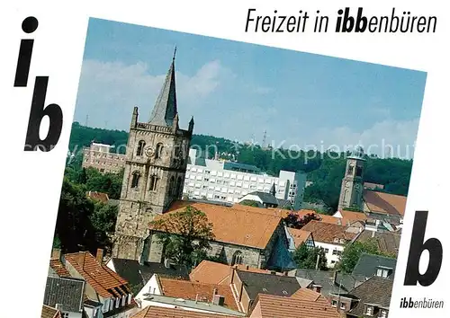 AK / Ansichtskarte Ibbenbueren Christuskirche Mauritiuskirche  Ibbenbueren