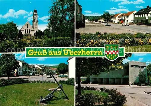 AK / Ansichtskarte ueberherrn Kirche Ortsansicht  ueberherrn