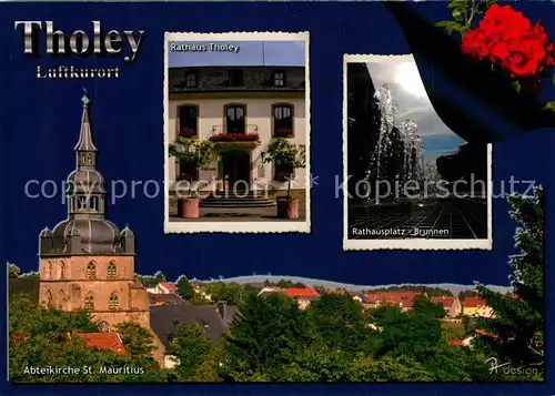 AK / Ansichtskarte Tholey_Theley Abteikirche Sankt Mauritius Tholey_Theley