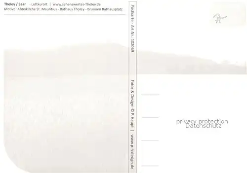 AK / Ansichtskarte Tholey_Theley Abteikirche Sankt Mauritius Tholey_Theley