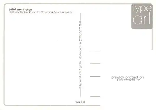 AK / Ansichtskarte Weiskirchen_Saar Trierer Strasse Mutter Kind Kurhaus Rathaus Hoher Fels Jugendherberge Weiskirchen Saar