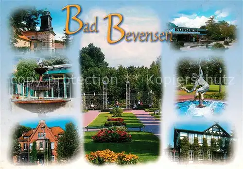 AK / Ansichtskarte Bad_Bevensen Brunnen Statue Kurpark  Bad_Bevensen