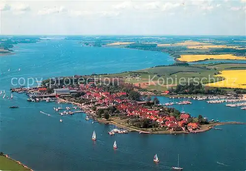 AK / Ansichtskarte Bad_Arnis Fliegeraufnahme Bad_Arnis