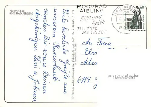 AK / Ansichtskarte Bad_Aibling Schloss Prantshausen Sebastianikirche Kurpark Pfarrkirche Bad_Aibling