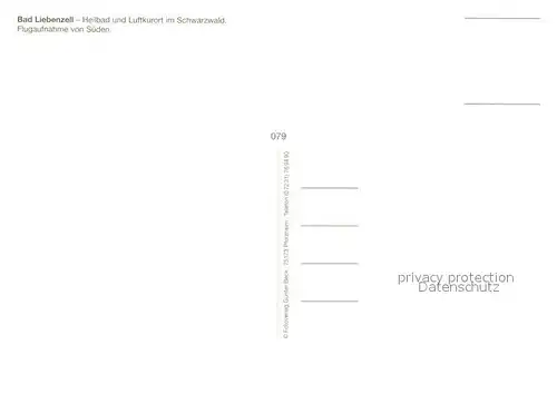 AK / Ansichtskarte Bad_Liebenzell Fliegeraufnahme Bad_Liebenzell