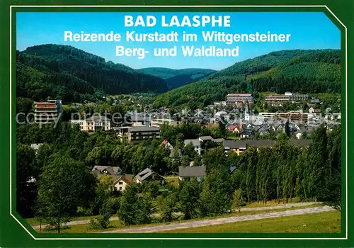 AK / Ansichtskarte Bad_Laasphe Panorama Bad_Laasphe