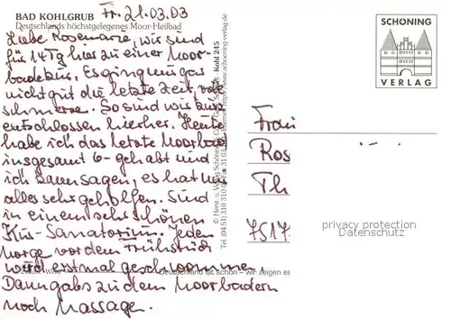 AK / Ansichtskarte Bad_Kohlgrub Kurpark Hauptstrasse Panorama Bad_Kohlgrub