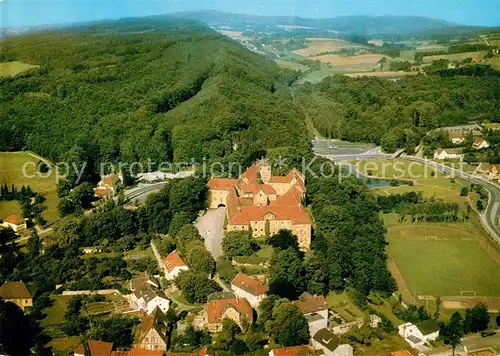 AK / Ansichtskarte Bad_Iburg Fliegeraufnahme Schloss Bad_Iburg