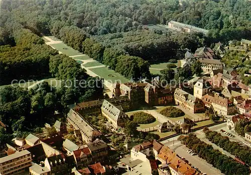 AK / Ansichtskarte Schwetzingen Fliegeraufnahme Schloss Schlossgarten Schwetzingen