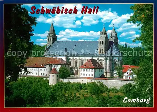 AK / Ansichtskarte Schwaebisch_Hall Comburg  Schwaebisch Hall