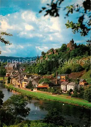 AK / Ansichtskarte Saarburg_Saar Altstadt Feste Saarburg Saarburg Saar